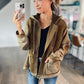 Kline Quilted Button Hoodie