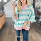 Mint Sugar Rush Colorblock Tee