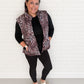 SHIPS FREE TODAY // Quilted Leopard Puffer Vest