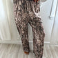 PREORDER: Dark Camo Stretchy Lounge Pants Preorder // eta 3-4 weeks