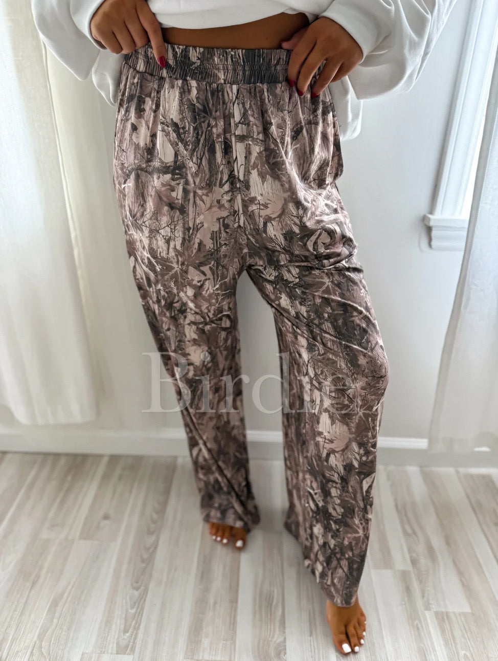 PREORDER: Dark Camo Stretchy Lounge Pants Preorder // eta 3-4 weeks
