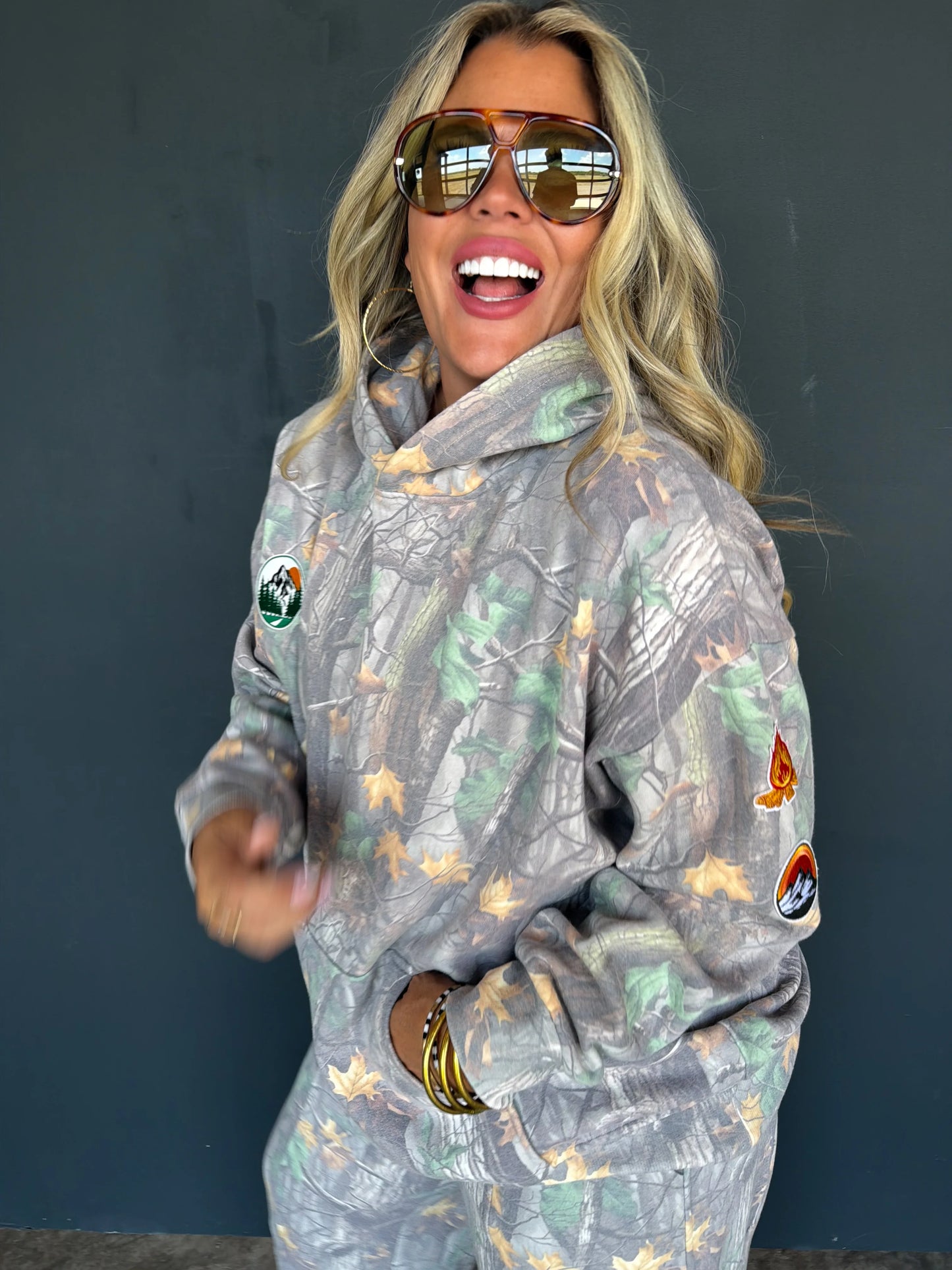 PREORDER:Hidden Trail Camo Weekender Hoodie // eta October