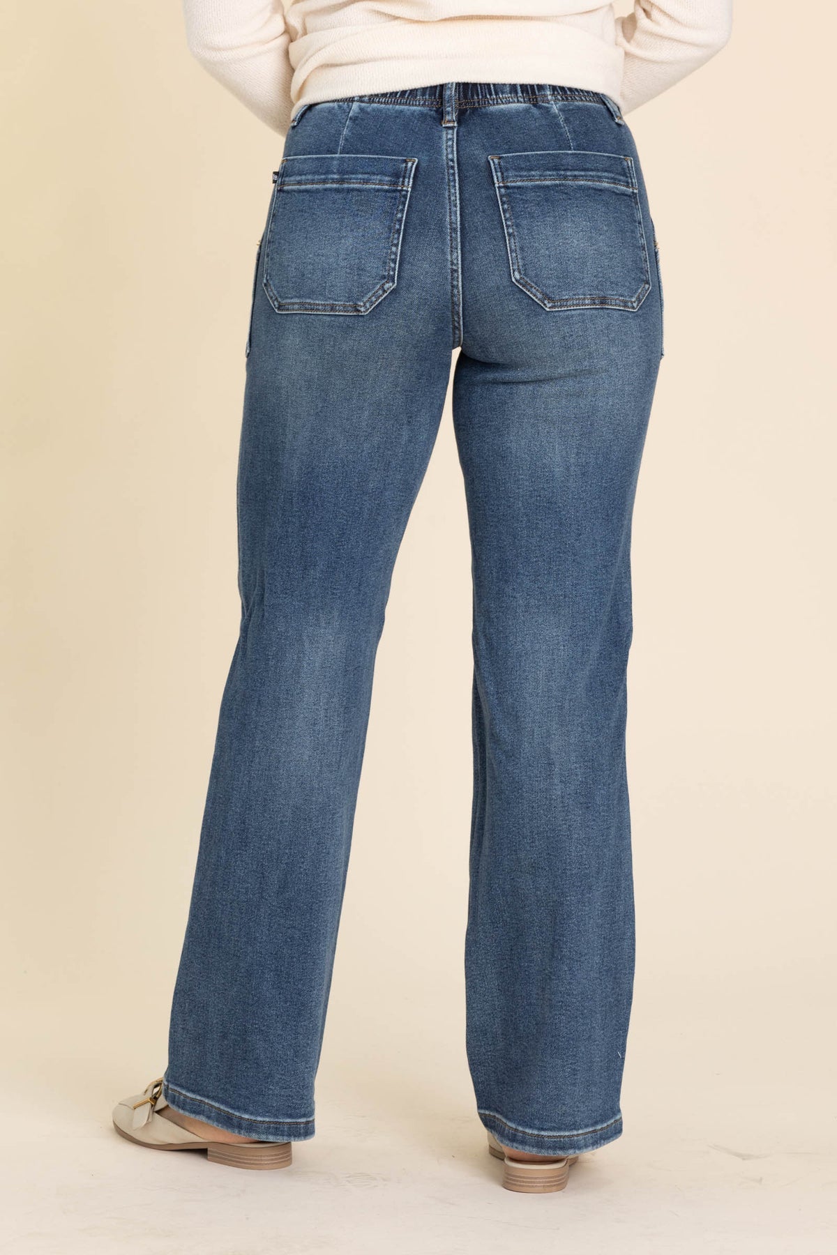 Tess Jogger Straight Jeans - Judy Blue