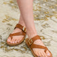 Canyon Walk Slip on Sandals in Storm Tan