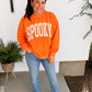 SHIPS FREE TODAY // Spooky Polka Dot Mock Neck Sweatshirt