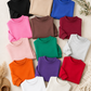 SHIPS FREE TODAY // Oversize Drop Shoulder Reversible Mock Neck Sweatshirt - MANY COLORS