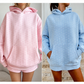 PREORDER: // Pink Polka Dot Printed Oversized Hoodie Set // ETA October