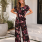 Midnight Garden Wide Leg Jumpsuit