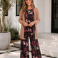 Midnight Garden Wide Leg Jumpsuit