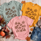 PREORDER: Hand Drawn BROWN Pumpkin Tee//ships in about 2 weeks