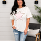 *free ship today* // Pink Studded Detail Star Cotton Top
