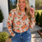 PREORDER: Harvest Bloom Mesh Top // eta October