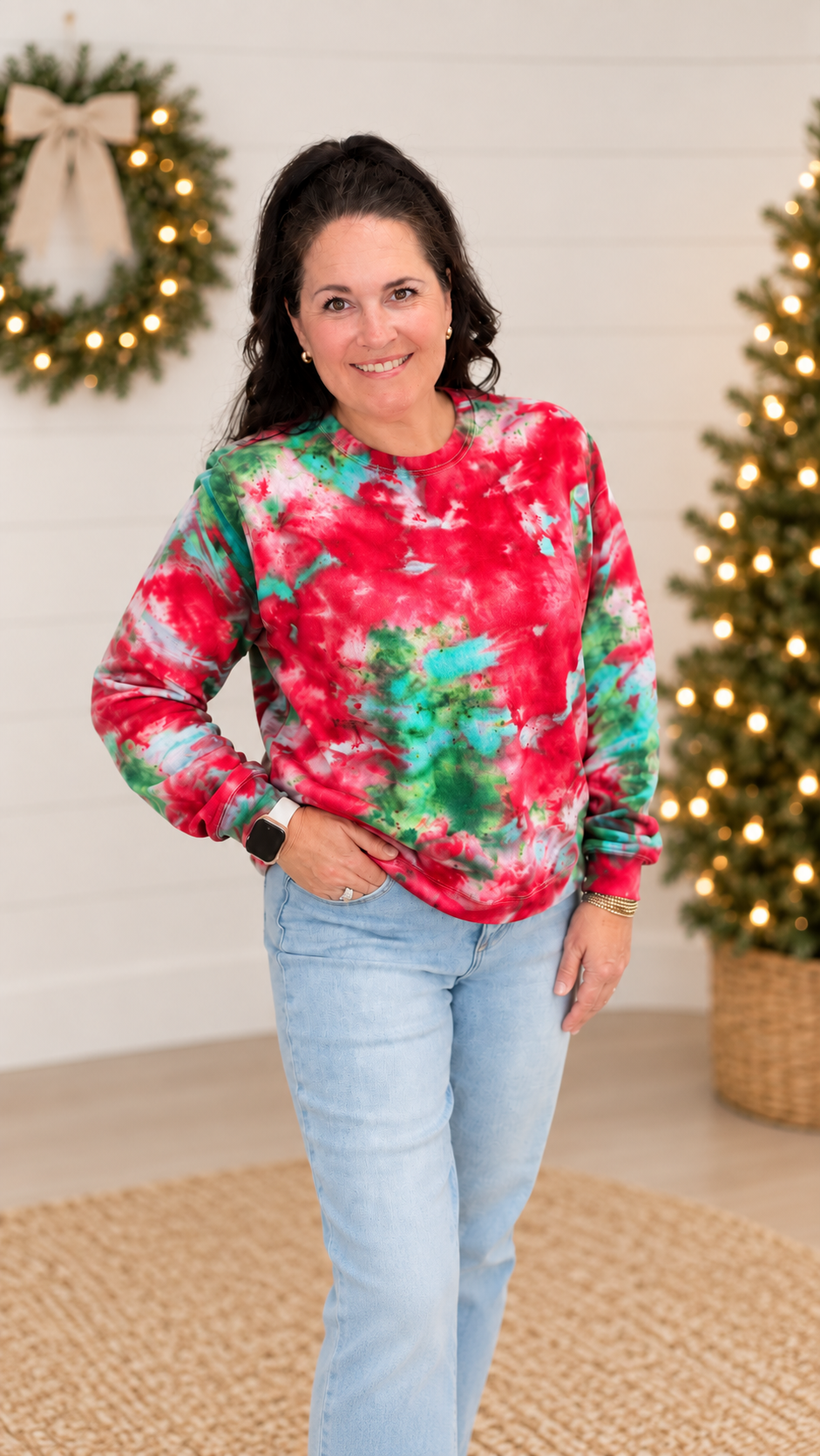 PREORDER: Christmas Crush Ice Tie Dye