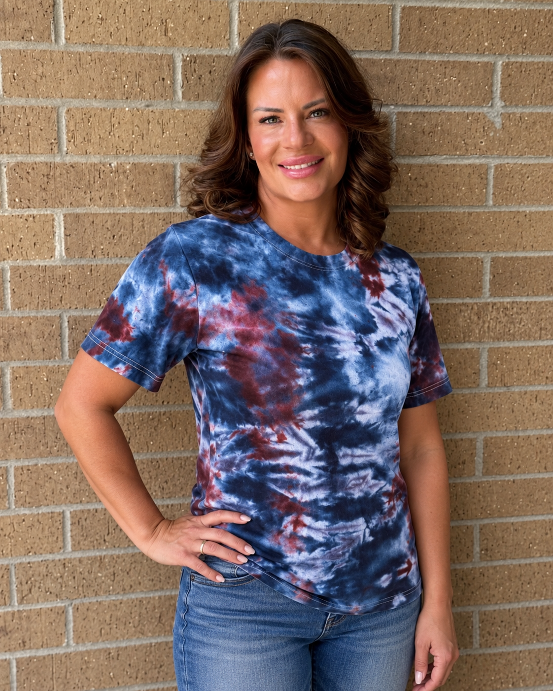 NEW COLOR // PREORDER: Fall After Dark - Navy & Rose Ice Tie Dye