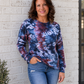 NEW COLOR // PREORDER: Fall After Dark - Navy & Rose Ice Tie Dye