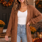 Hot Cocoa Pocketed Cardigan