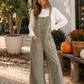 Olive You So Much Wide Leg Overall