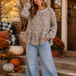 Wild at Heart Leopard Peplum Top