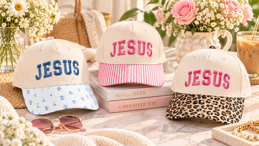 FLASH DEAL // JESUS Two-Toned Hat // SHIPS IN 1-2 WEEKS