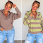 PREORDER: Polka Dot OR Stripe Weekender Hoodie // ETA Oct - early Nov
