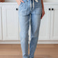 Cooper High Rise Vintage Denim Jogger - Judy Blue
