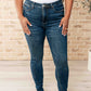 Dark Wash Tummy Control Skinny Jeans - Judy Blue