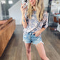 Washed Camo Boyfriend Tee