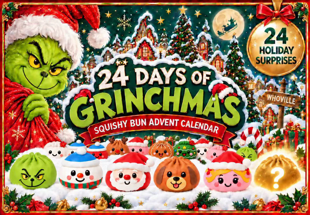 Grinch Squishy Advent Calendar 1