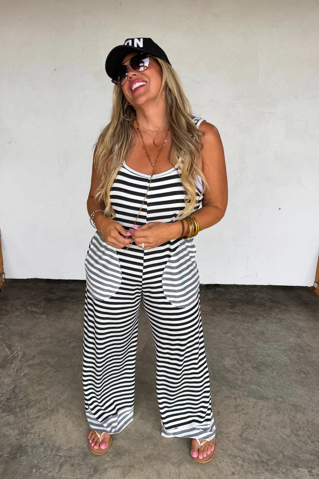*last chance* PREORDER: Ricki Stripe Terry Romper // eta Aug