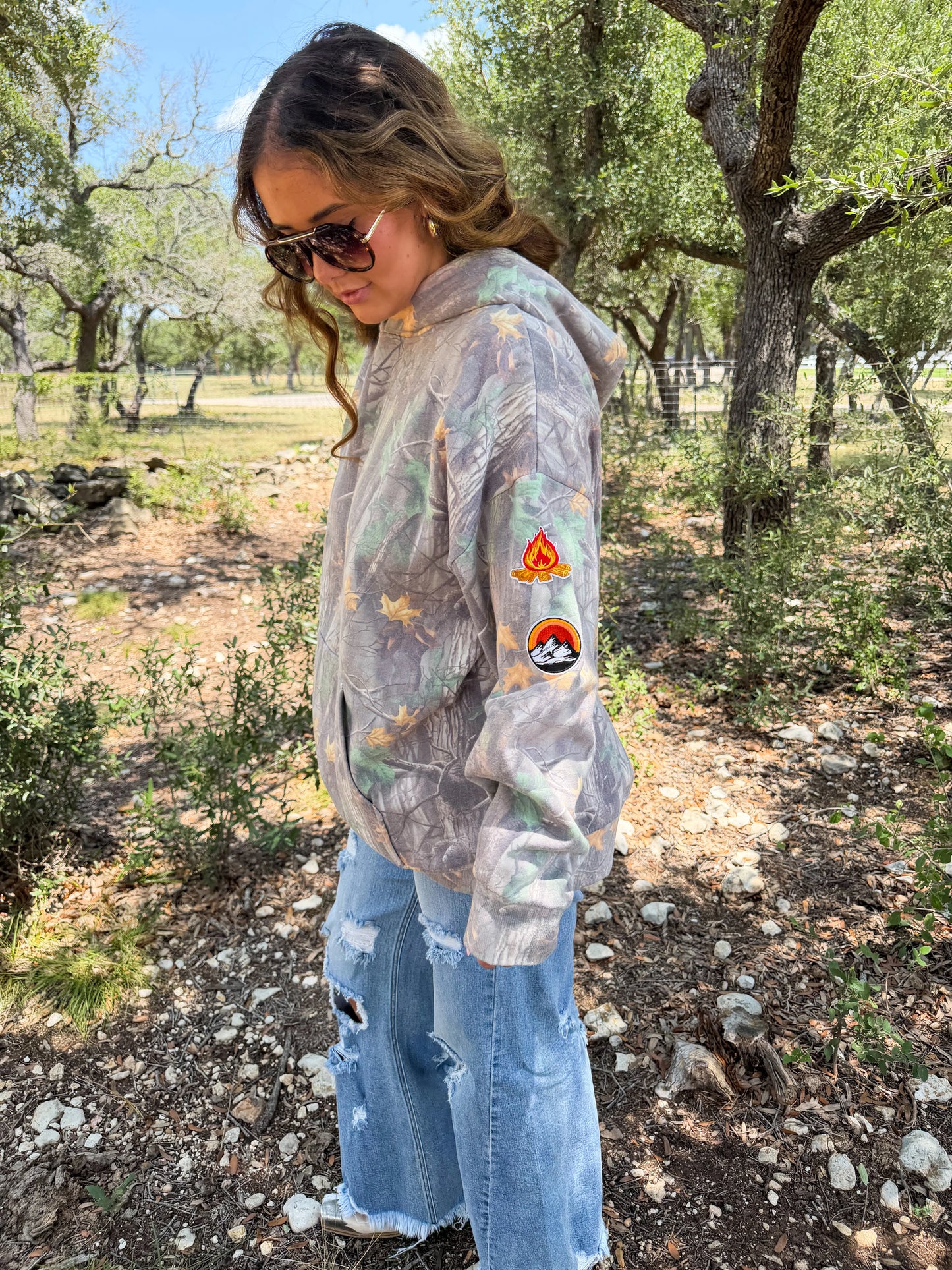 PREORDER:Hidden Trail Camo Weekender Hoodie // eta October