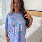 PREORDER: Bluebell Blush Tee & Shorts Set // eta May