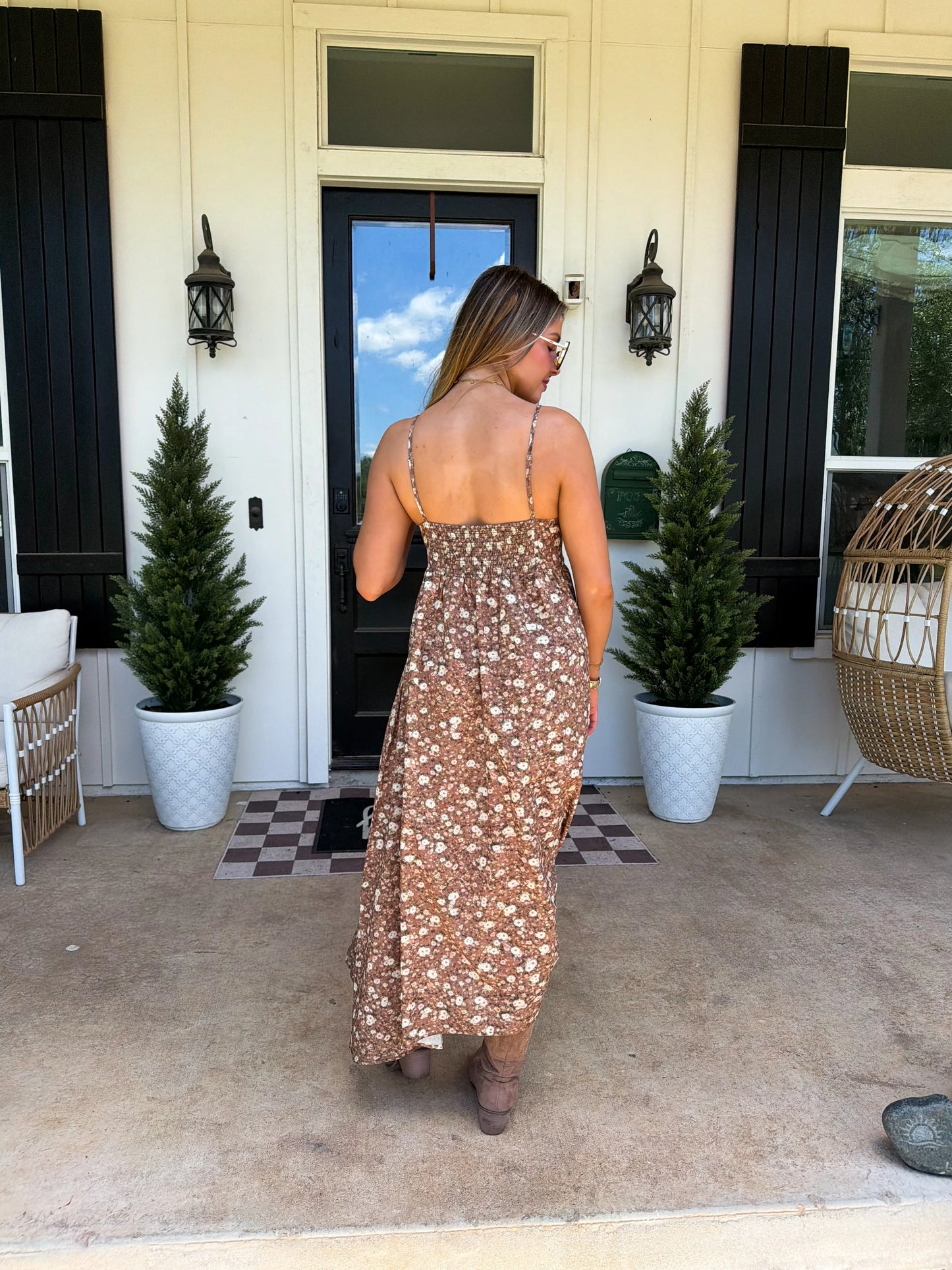 PREORDER: Western Charm Maxi Dress // eta September - October