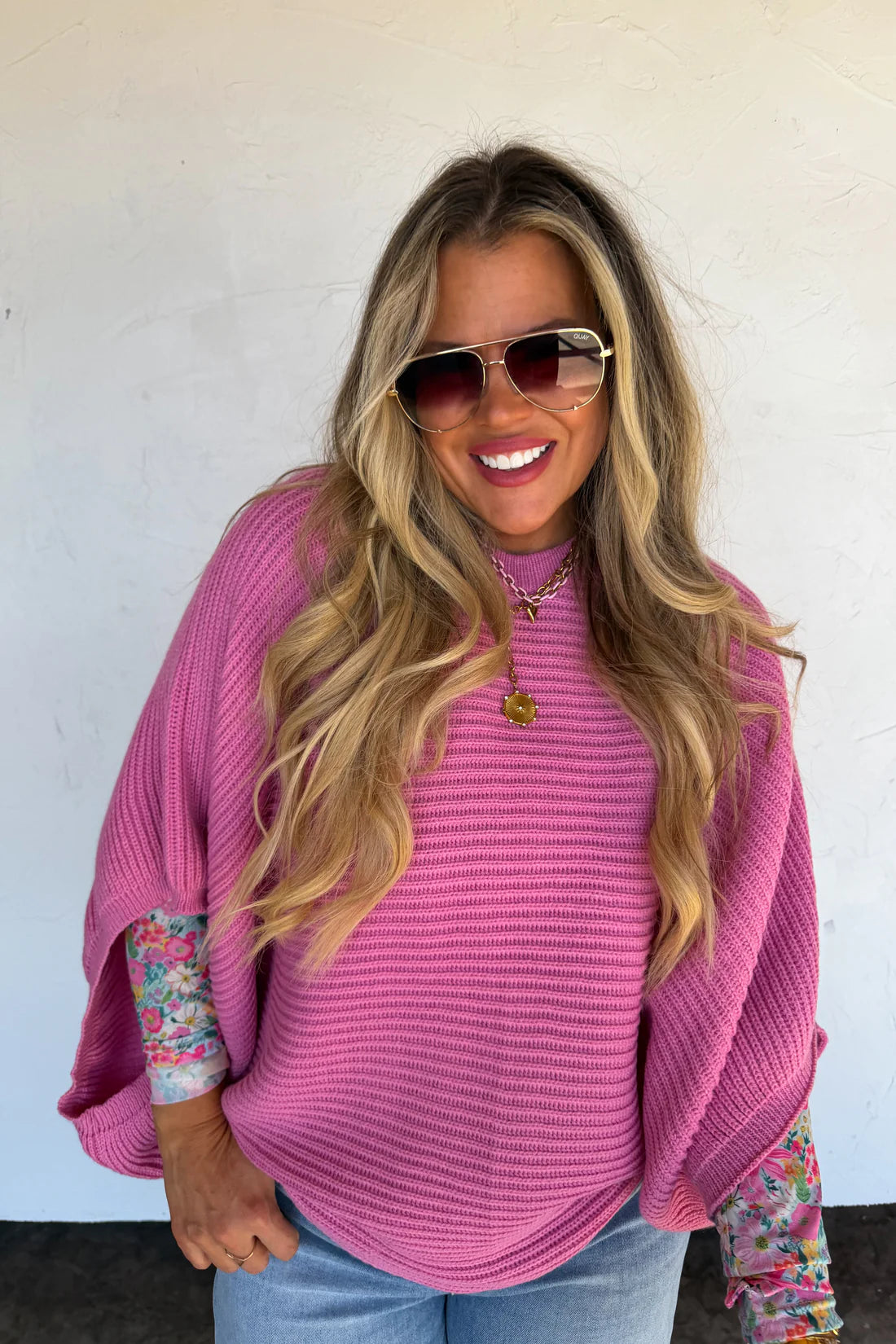 Mal Knit Poncho