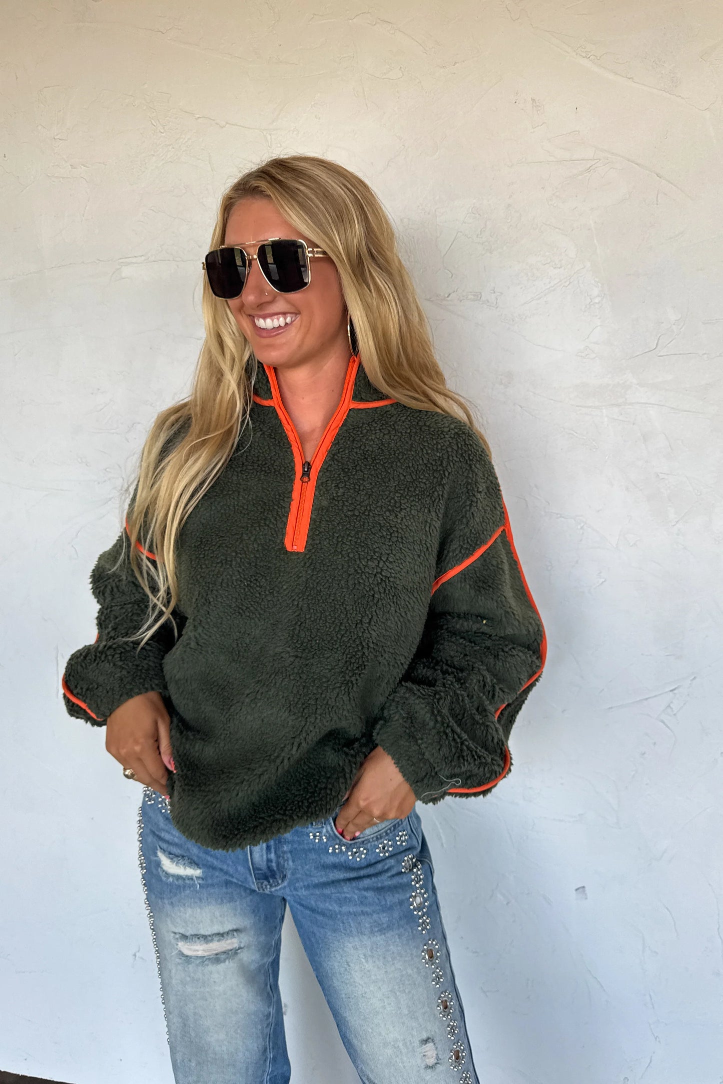 PREORDER: AFTER SUNSET QUARTER ZIP PULLOVER // eta October