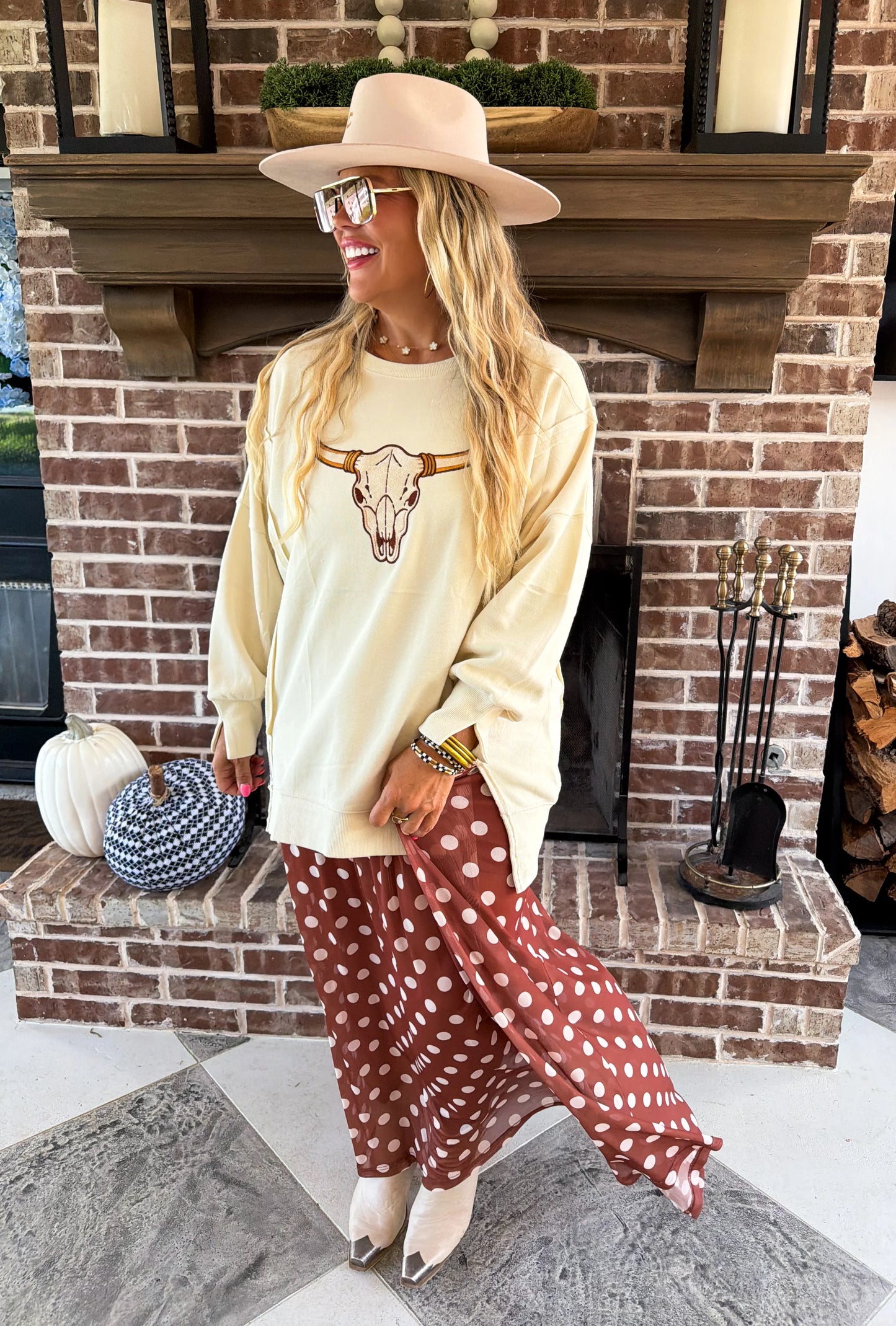 PREORDER: High Country Classic Embroidered Crew Pullover // eta October