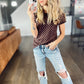 Checkered Charm Tee