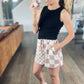 Mocha Check Lounge Shorts