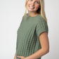 IN STOCK Kelly Knitted Top - Sage