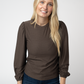 Miranda Dot Top - Brown