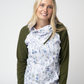 Classic Zoey ZipCowl Sweatshirt - Olive Meadow and Olive