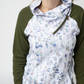 Classic Zoey ZipCowl Sweatshirt - Olive Meadow and Olive