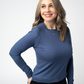 Blair Long Sleeve Top - Blue