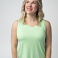 Noelle Tank - Lime