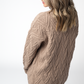 IN STOCK Brooks Button Sweater Cardigan - Mocha