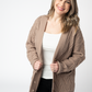 IN STOCK Brooks Button Sweater Cardigan - Mocha