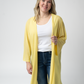 Ellie Cover-Up Kimono - Lemon