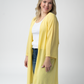 Ellie Cover-Up Kimono - Lemon