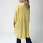 Ellie Cover-Up Kimono - Lemon