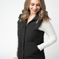 IN STOCK Remy Zip Up Vest - Black