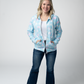 Aqua Zip Hoodie